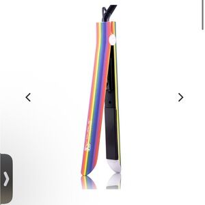 261. Colorful Flat Iron with Rainbow Design by ROYALE